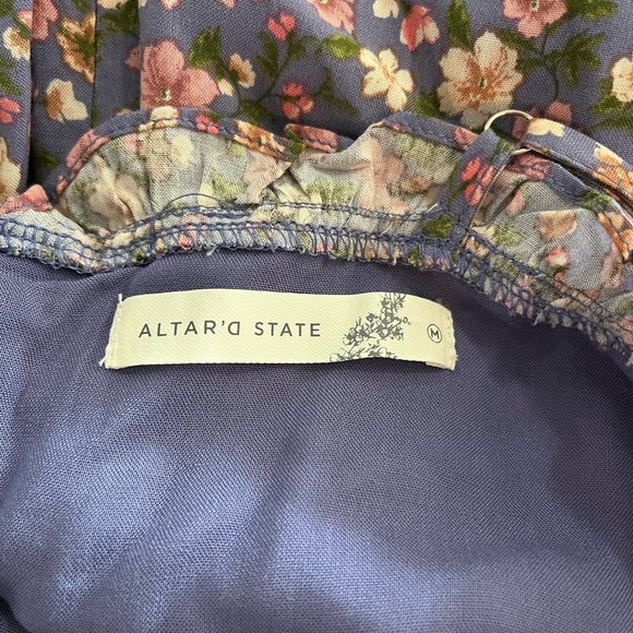 Altar’d State Briar Floral Ruffle Romper - Picture 12 of 13